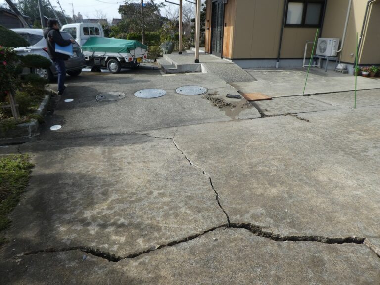 土間コンクリート修繕工事