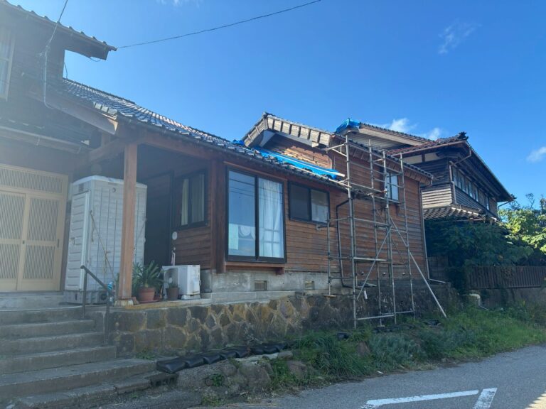 輪島地震修繕工事　