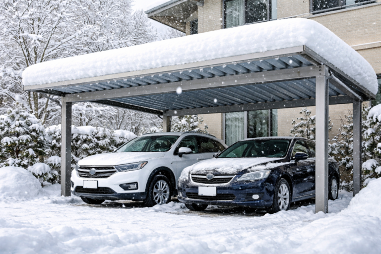 冬対策、雪に強いカーポート