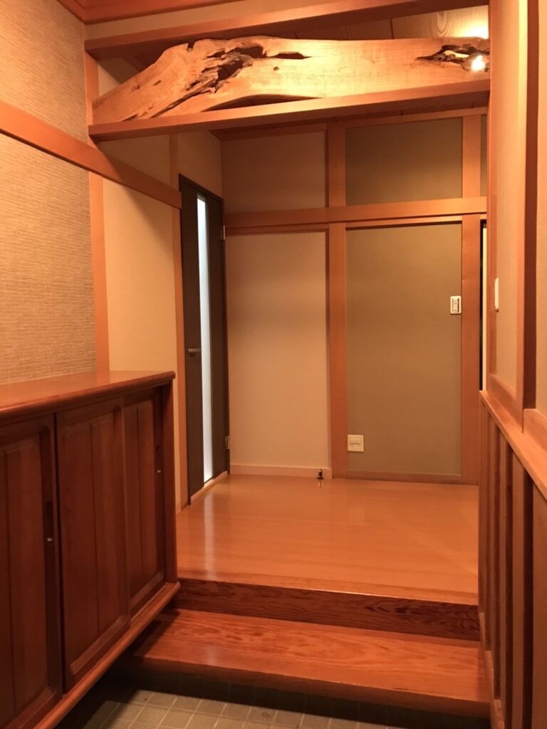 和と洋を使ったリフォーム