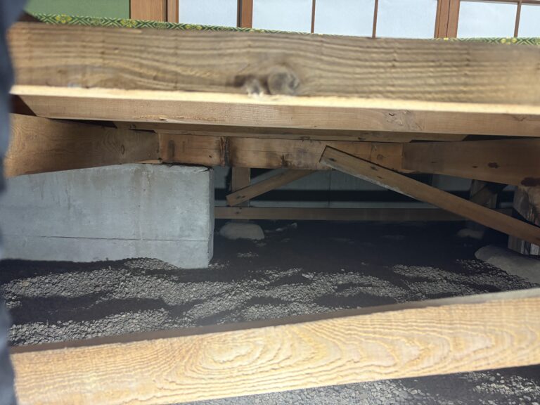 耐震改修のための現地調査