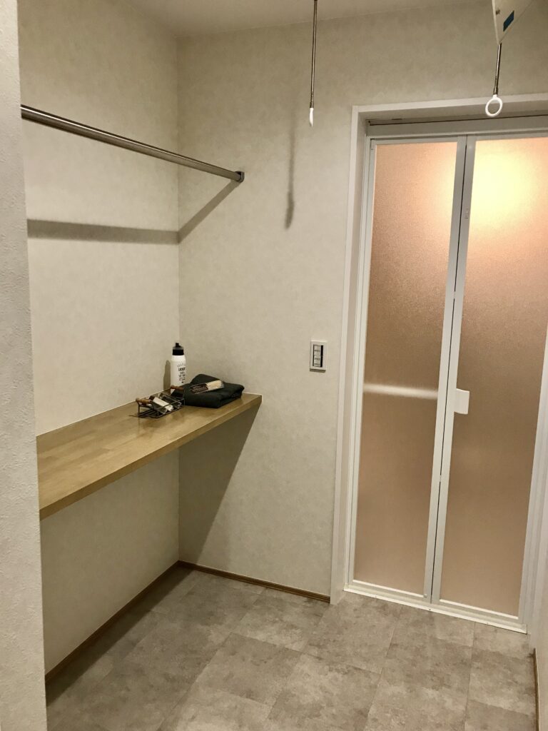 家事が劇的にラクになる！広々とした洗面脱衣室とこだわりの造作カウンター