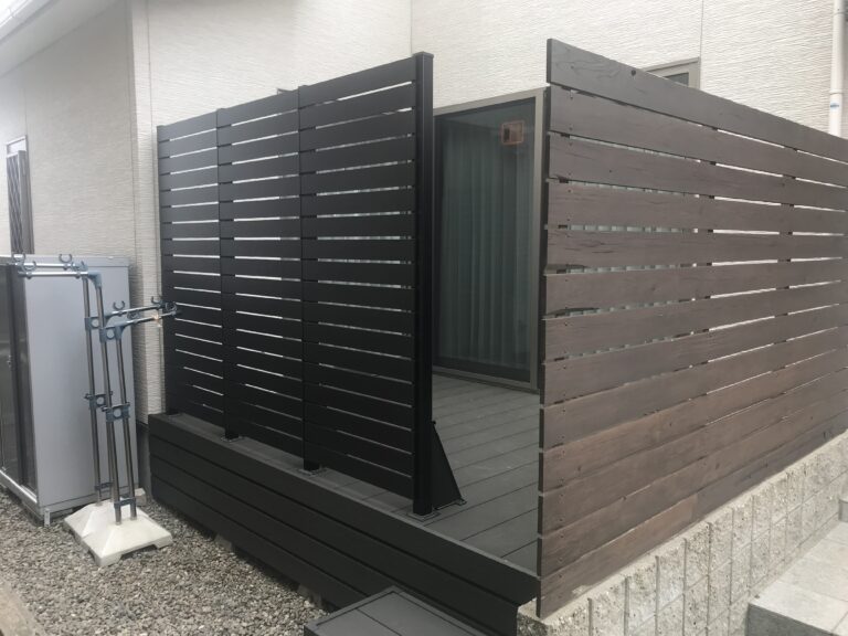 【施工事例】YKK AP「リウッド」で作る快適なテラス空間！