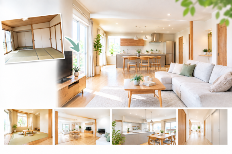 LDKを広くしたい！間取り変更でできること